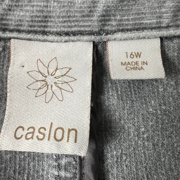 Caslon Corduroy Jacket Womens 16W Business Casual Preppy Dark Academia Capsule - Picture 2 of 13